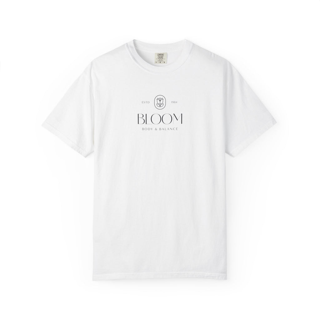 Wellness Shirt, Minimalist Floral Graphic Tee, Self Care Mindfulness T-Shirt