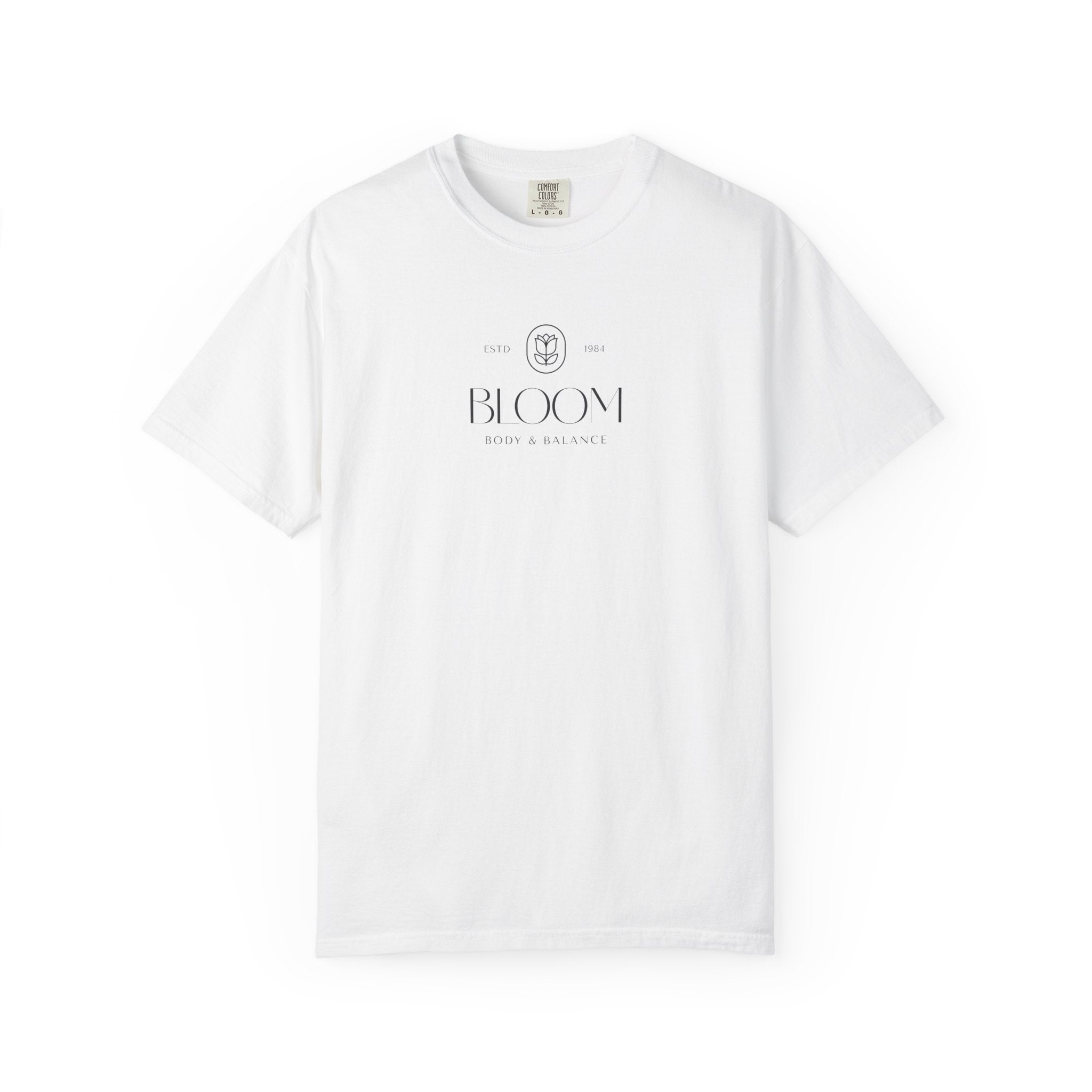 Wellness Shirt, Minimalist Floral Graphic Tee, Self Care Mindfulness T-Shirt